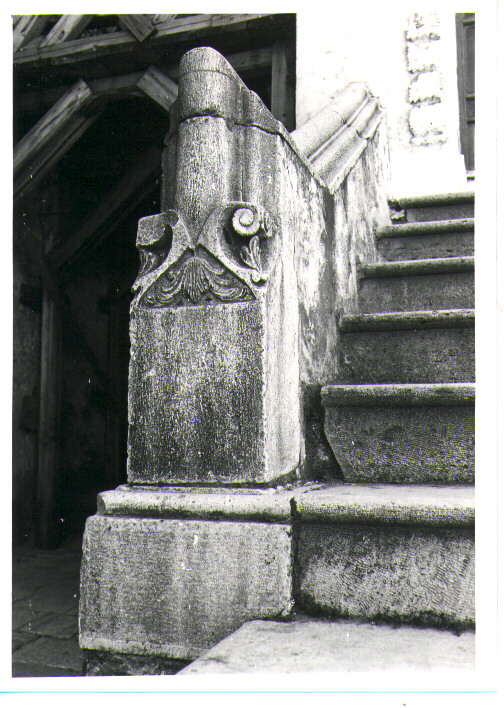 corrimano - bottega Italia meridionale (fine sec. XVIII)