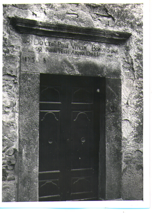 portale architravato - bottega lucana (sec. XVIII)