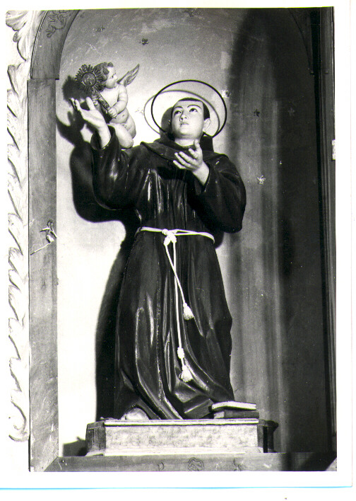San Pasquale Baylon (statua, elemento d'insieme) - bottega Italia meridionale (sec. XVIII)