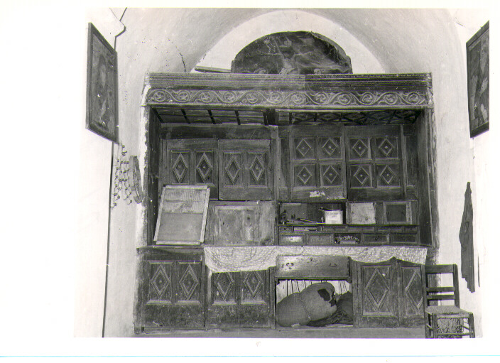 armadio - bottega lucana (metà sec. XVIII)