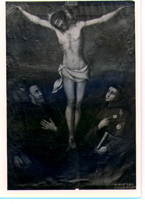 Cristo crocifisso (dipinto) - ambito Italia meridionale (sec. XVIII)