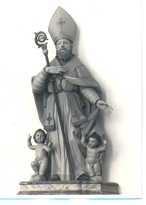 San Nicola di Bari (statua) - bottega lucana (sec. XVIII)