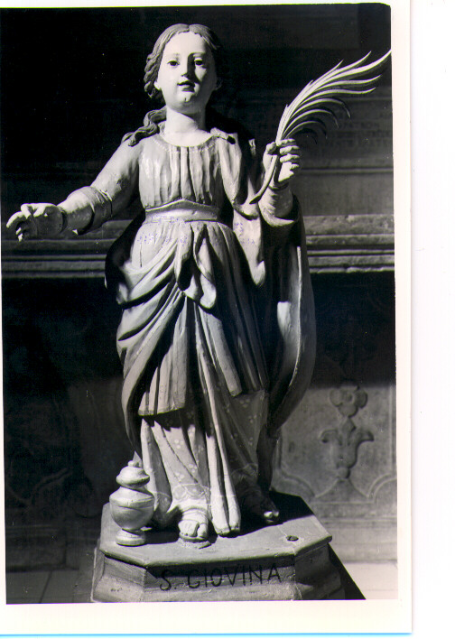 Santa Giovina, Santa (statua) - bottega lucana (sec. XVII)