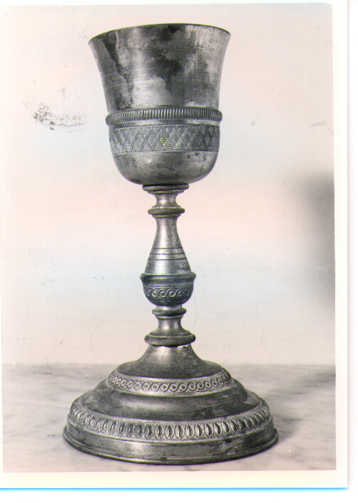 calice - bottega napoletana (fine sec. XIX)