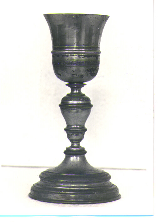 calice - bottega napoletana (fine sec. XIX)