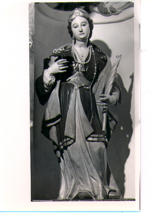 Santa Lucia (statua) - bottega Italia meridionale (sec. XVIII)