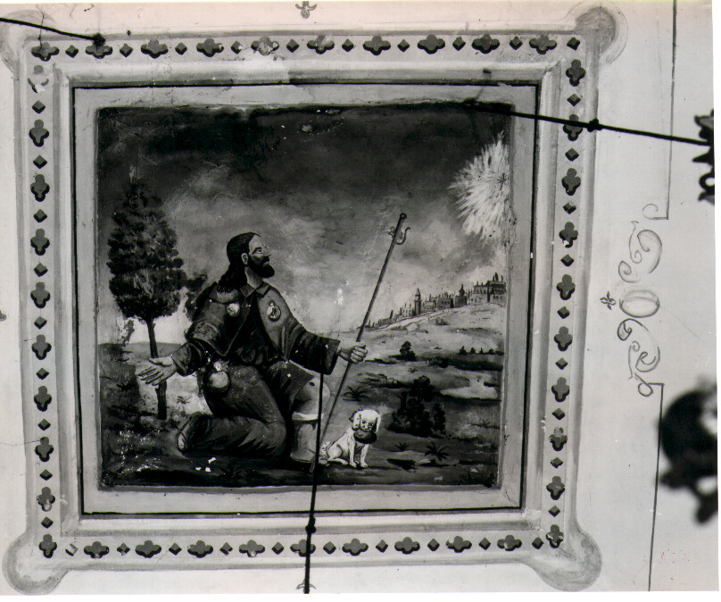 San Rocco (dipinto) - ambito lucano (fine sec. XIX)