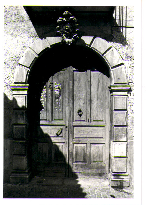 portale - ad arco - bottega lucana (sec. XIX)