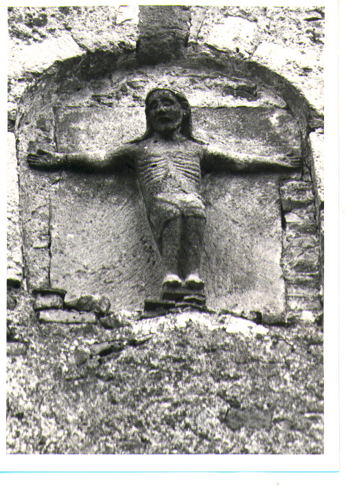Cristo crocifisso (scultura) - bottega Italia meridionale (sec. XIV)