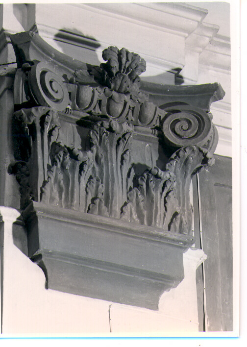 capitello, serie - bottega lucana (sec. XVIII)