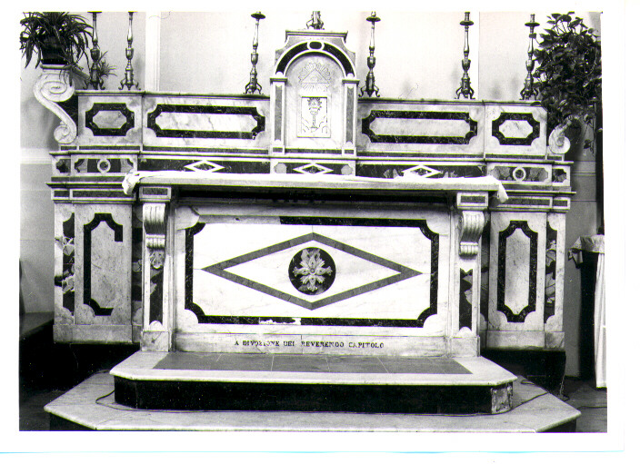 altare - bottega lucana (seconda metà sec. XIX)