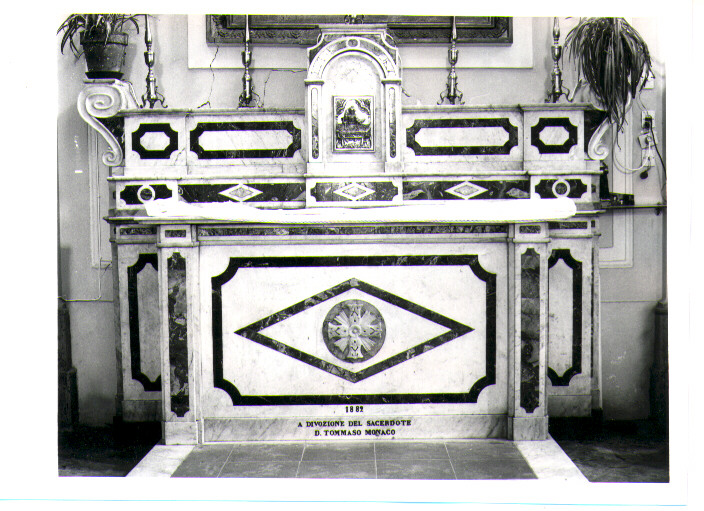 altare, serie - bottega lucana (sec. XIX)