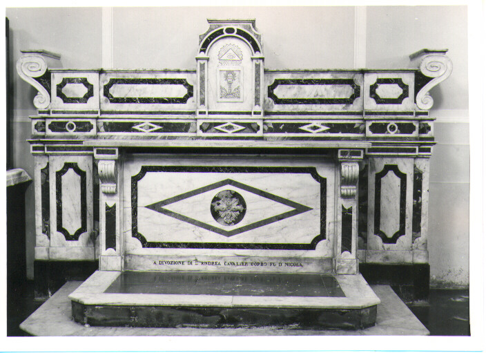 altare - bottega lucana (seconda metà sec. XIX)