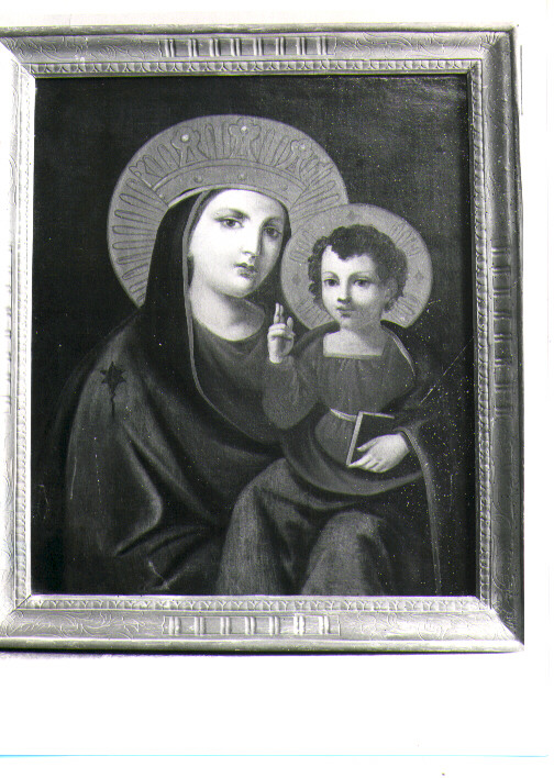 Madonna del Carmelo (dipinto) - ambito lucano (metà sec. XIX)
