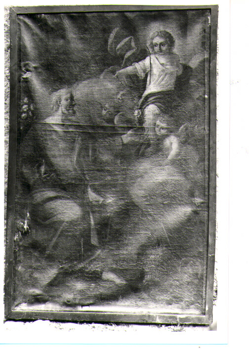San Giuseppe e Gesù Bambino (dipinto) - ambito lucano (prima metà sec. XVIII)