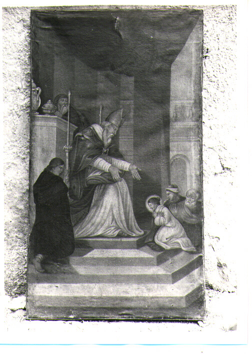 presentazione di Maria Vergine al tempio (dipinto) - ambito Italia meridionale (sec. XIX)