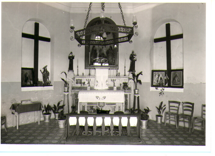 altare - a mensa - bottega lucana (fine/inizio secc. XIX/ XX)