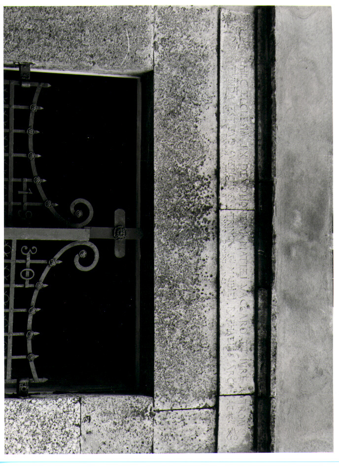 lapide - bottega lucana (sec. XVIII)