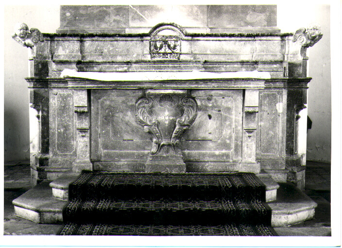 altare maggiore - bottega lucana (sec. XIX)