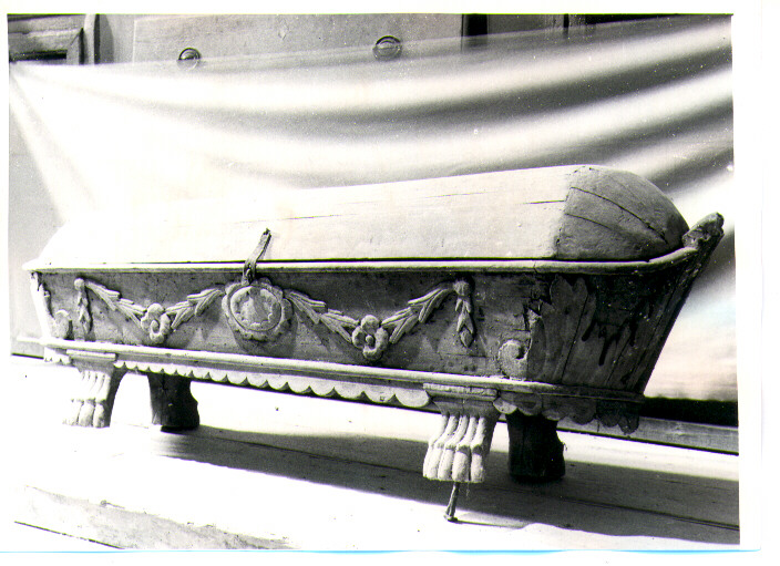 feretro - bottega lucana (seconda metà sec. XVIII)