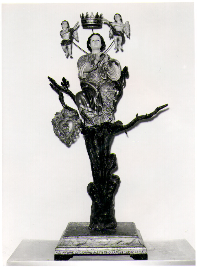 Madonna di Avigliano, Madonna (scultura) - bottega lucana (sec. XIX)