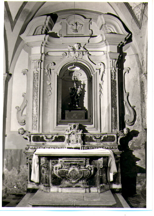 alzata, elemento d'insieme - bottega lucana (seconda metà sec. XVIII)