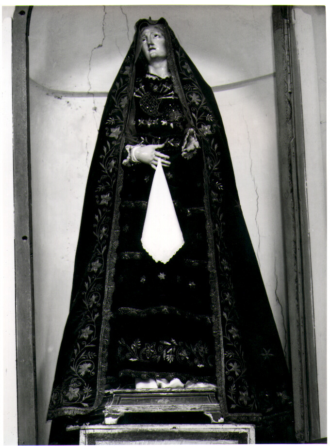 Madonna Addolorata (scultura) - bottega lucana (sec. XIX)
