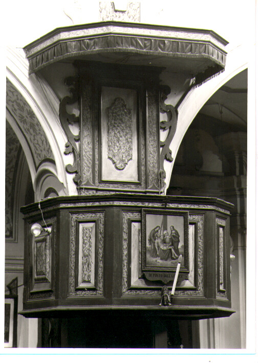 pulpito - bottega lucana (seconda metà sec. XVIII)