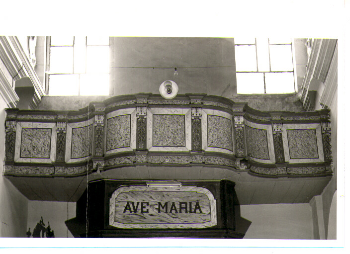 cantoria - bottega lucana (seconda metà sec. XVIII)