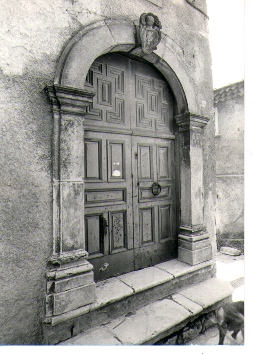 portale - ad arco - bottega lucana (sec. XVIII)