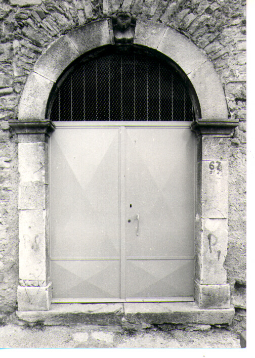 portale - ad arco - bottega lucana (secc. XVIII/ XIX)