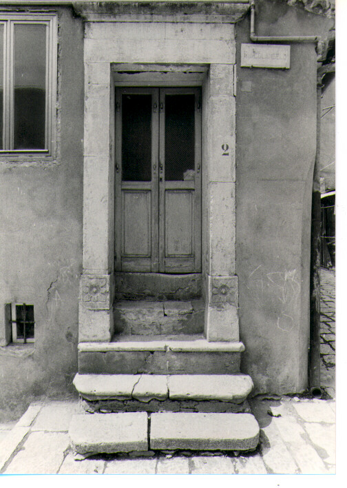 portale architravato - bottega lucana (inizio sec. XIX)