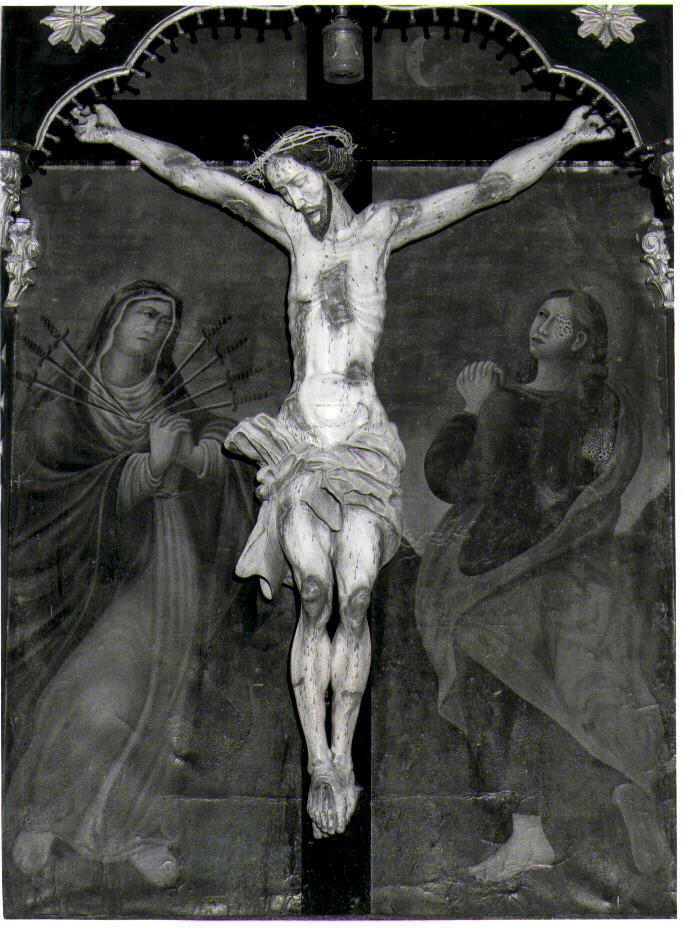 Cristo crocifisso (scultura) - bottega Italia meridionale (sec. XVIII)