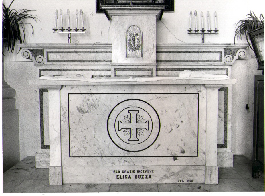 altare - bottega Italia meridionale (sec. XX)