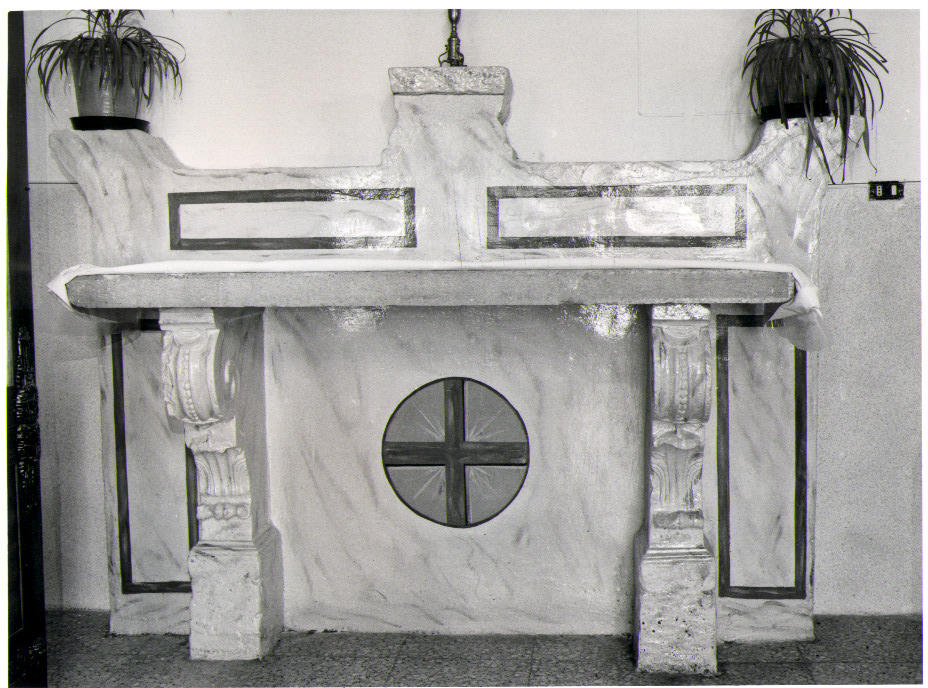 altare - bottega Italia meridionale (primo quarto sec. XX)