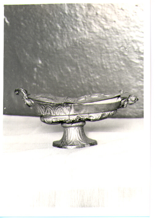 navicella portaincenso - bottega Italia meridionale (sec. XIX)