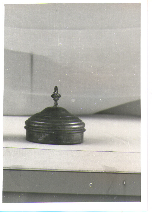 teca eucaristica - bottega Italia meridionale (sec. XIX)