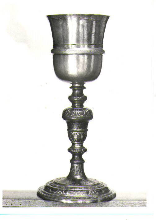 calice - bottega Italia meridionale (fine/inizio secc. XVII/ XVIII)