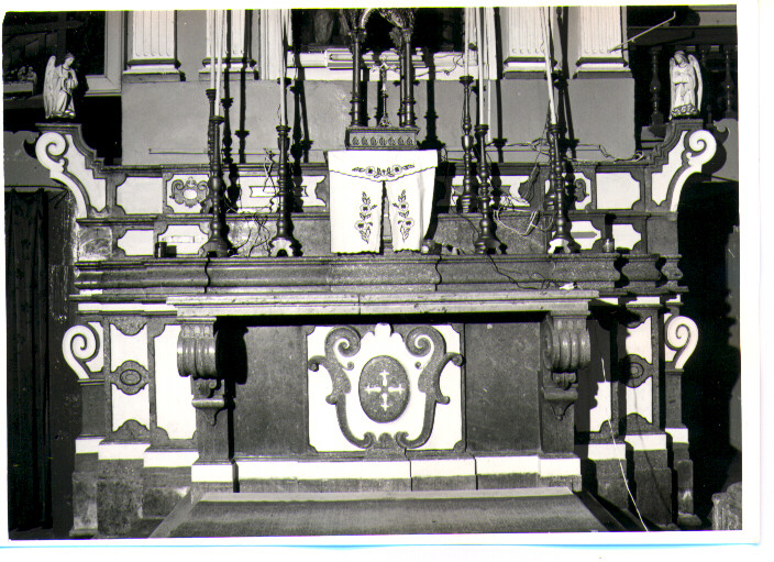 altare maggiore - bottega lucana (seconda metà sec. XVIII)