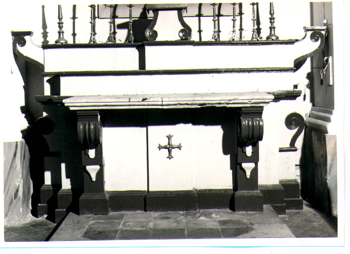 altare - bottega Italia meridionale (sec. XIX)