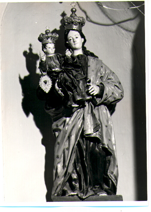 Madonna con Bambino (statua) - bottega lucana (sec. XVIII)