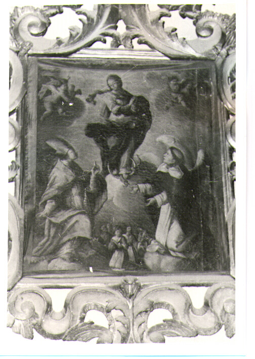 Madonna Immacolata e Santi (dipinto) - ambito Italia meridionale (metà sec. XVIII)