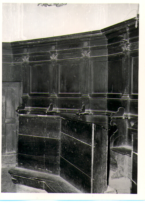 stalli del coro di Sales Pasquale (sec. XVIII)