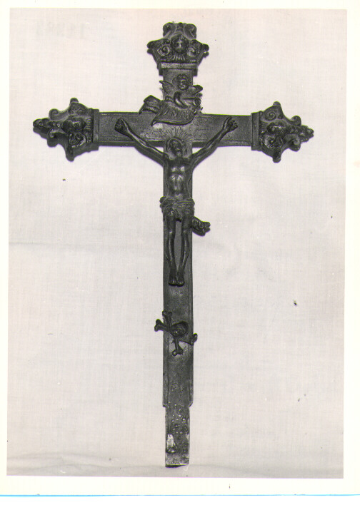 crocifisso - bottega Italia meridionale (sec. XVIII)