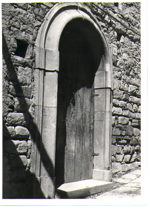 portale - ad arco - bottega Italia meridionale (fine/inizio secc. XVIII/ XIX)