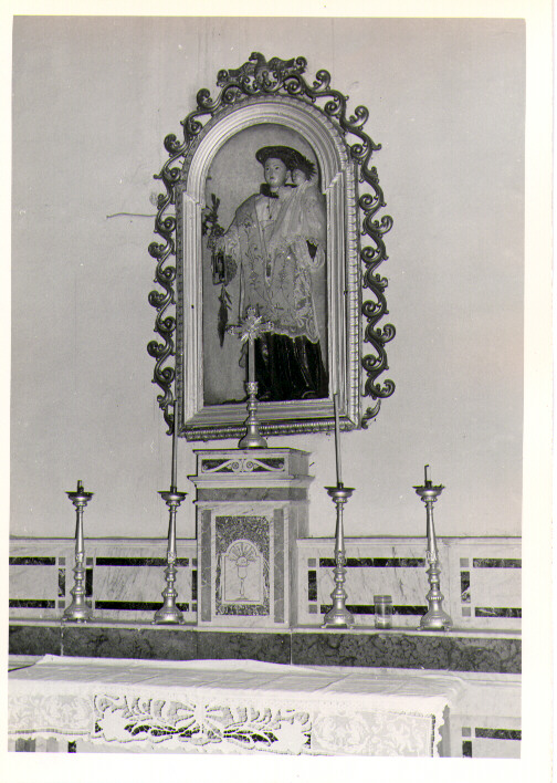 candeliere, serie - bottega Italia meridionale (inizio sec. XX)