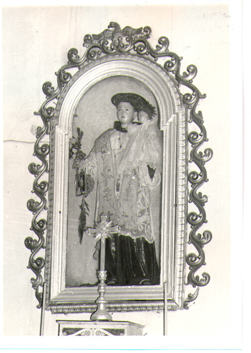 mostra di nicchia - bottega Italia meridionale (fine sec. XIX)