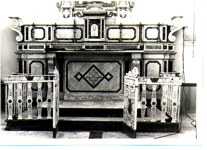 altare - bottega Italia meridionale (sec. XIX)