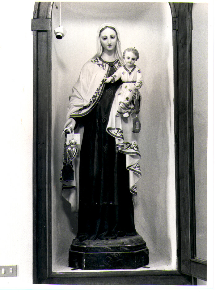 Madonna del Carmelo (scultura) - bottega Italia meridionale (inizio sec. XX)