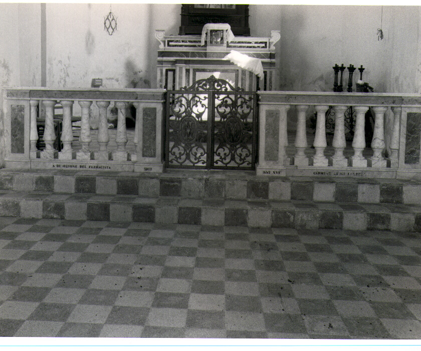 balaustrata, insieme - bottega Italia meridionale (sec. XX)